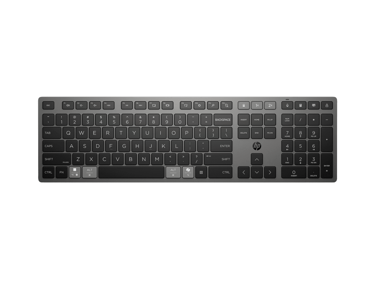 HP 720 Multi-Device Rechargeable Wireless Keyboard - Image 1