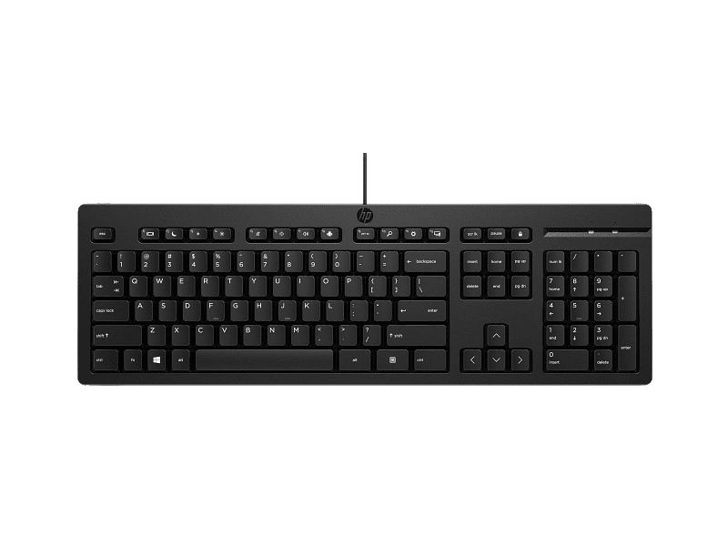 HP 125 Wired Keyboard - Image 1