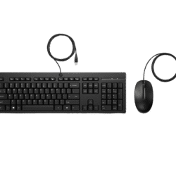 HP 225 Wired Mouse and Keyboard Combo - Image 1